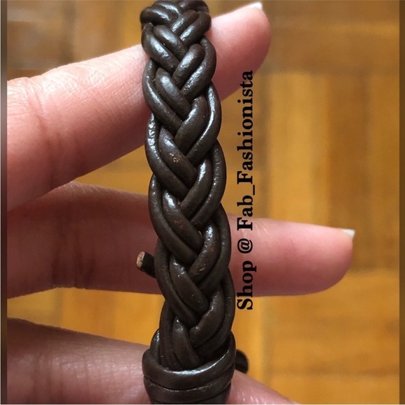 James Avery Anchor leather bracelet rare retired - Picture 7 of 10